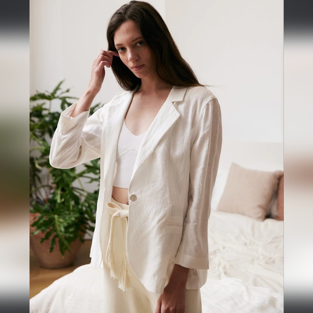 12th Tribe Linen Haven Blazer - Picture 11 of 11